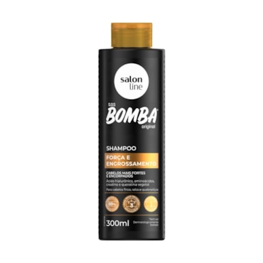 Shampoo Salon Line SOS Bomba Força E Engrossamento 300ml