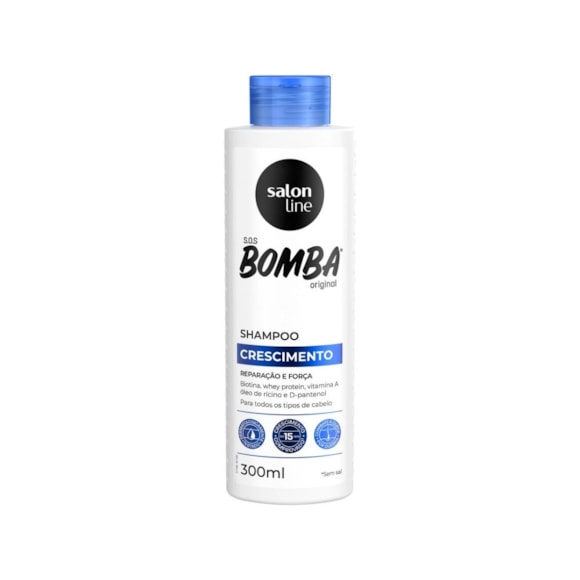 Shampoo Salon Line Sos Bomba Vitaminas 300Ml