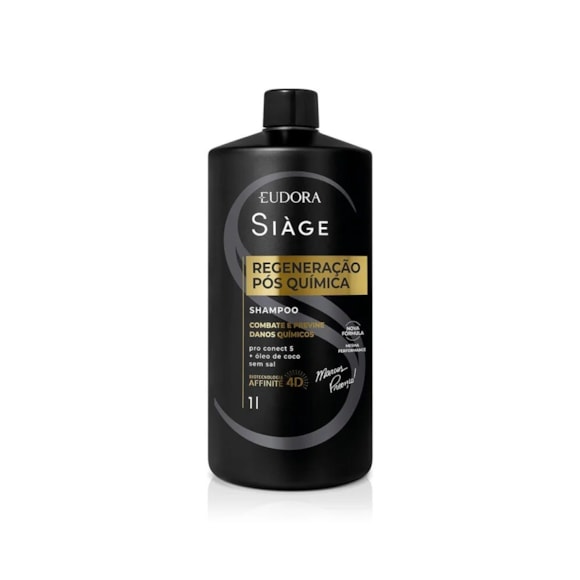 Shampoo Siàge Regeneração Pós Química 1L