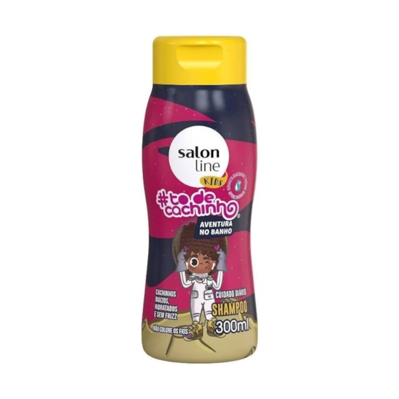 Shampoo #todecachinho Kids Aventura no Banho Salon Line 300ml