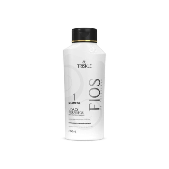 Shampoo Triskle Fios de Porcelana Lisos Perfeitos 500ml