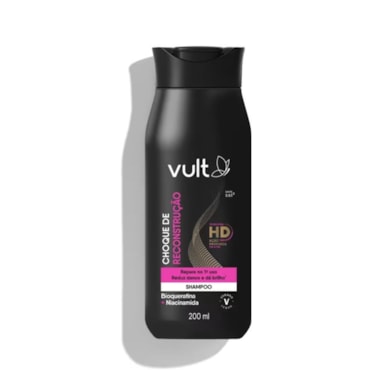 Shampoo Vult Choque de Reconstrução 200ml