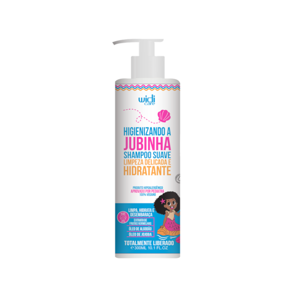Shampoo Widi Care Higienizando A Jubinha Suave Limpeza Delicada E Hidratante