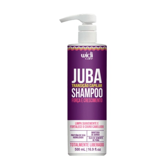 Shampoo Widi Care Juba Transição Capilar 500ml