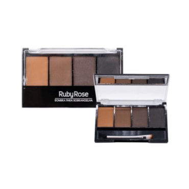 Sombra Sobrancelha Ruby Rose Quarteto Hbf572