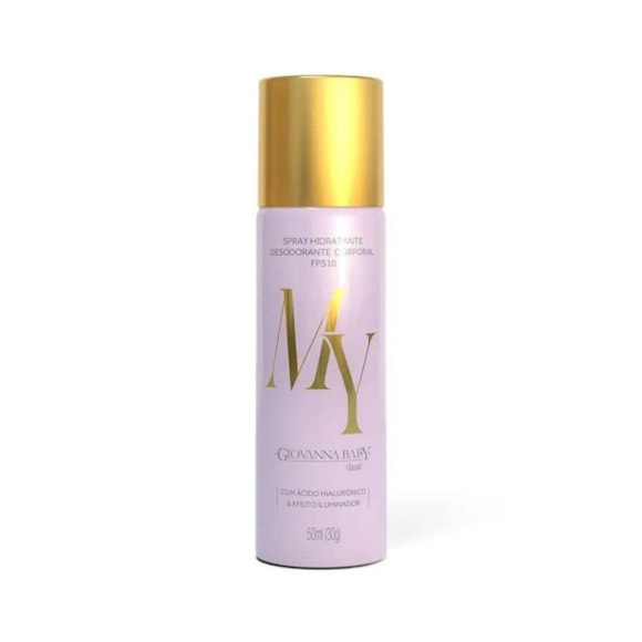 Spray Desodorante Corpo Aero My Giovanna Baby Classic 50ml