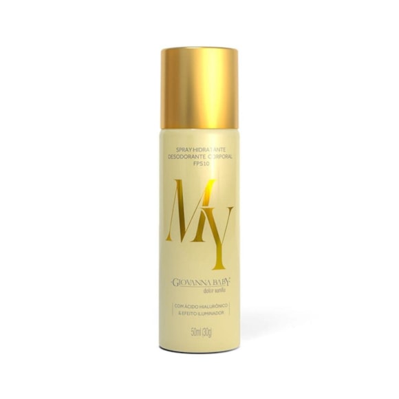 Spray Desodorante Corpo Aero My Giovanna Baby Dolce Vanilla 50ml
