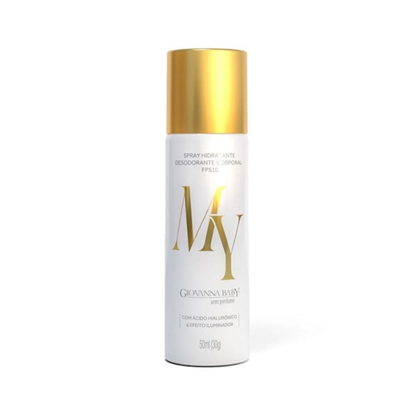 Spray Desodorante Corporal Giovanna Baby Sem Perfume 50ml