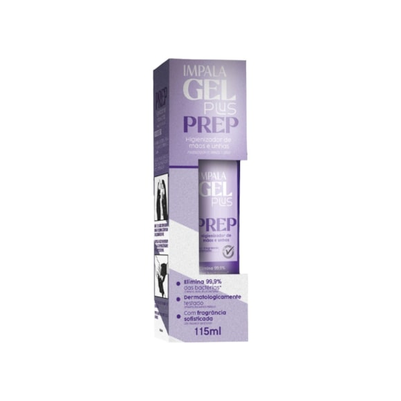 Spray Preparador Impala Gel Plus Higienizador