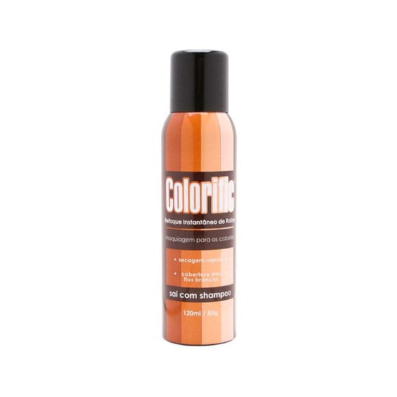 Spray Retoque De Raiz Colorific Castanho Escuro 120Ml