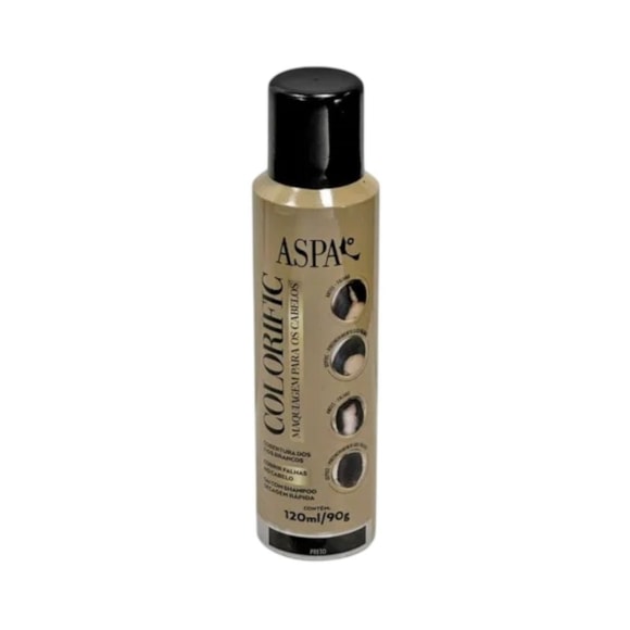 Spray Retoque De Raiz Colorific Preto 120Ml