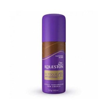 Spray Retoque De Raiz Koleston Castanho Claro 100Ml
