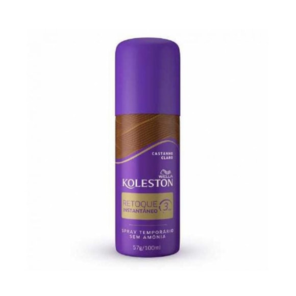 Spray Retoque De Raiz Koleston Castanho Claro 100Ml