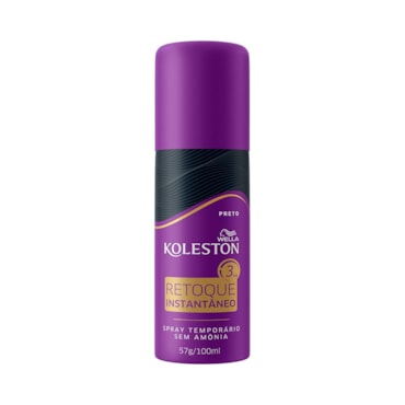 Spray Retoque De Raiz Koleston Preto 100Ml