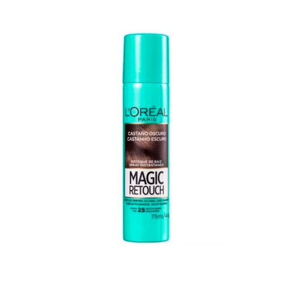 Spray Retoque De Raiz Magic Retouch Castanho Escuro