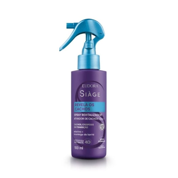 Spray Revitalizador Eudora Siàge Revela de Cachos 100ml
