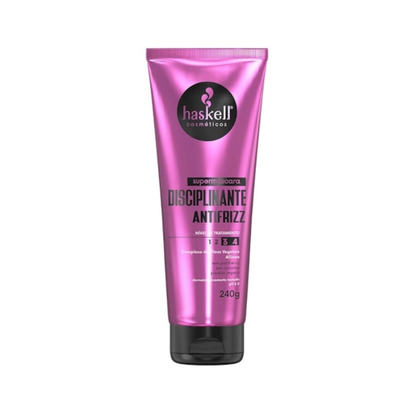 Supermáscara Capilar Haskell Disciplinante Antifrizz 240gr