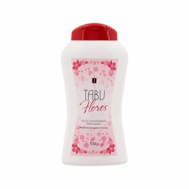 Talco Corporal Tabu Flores 100g