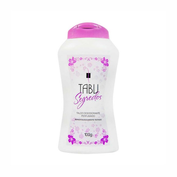 Talco Corporal Tabu Segredos 100g