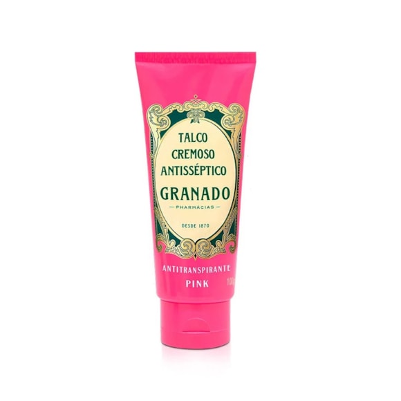 Talco Cremoso para os Pés Granado Pink Antiséptico 100gr