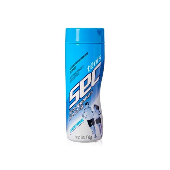 Talco para Pés Tenis Sec Trad 100g