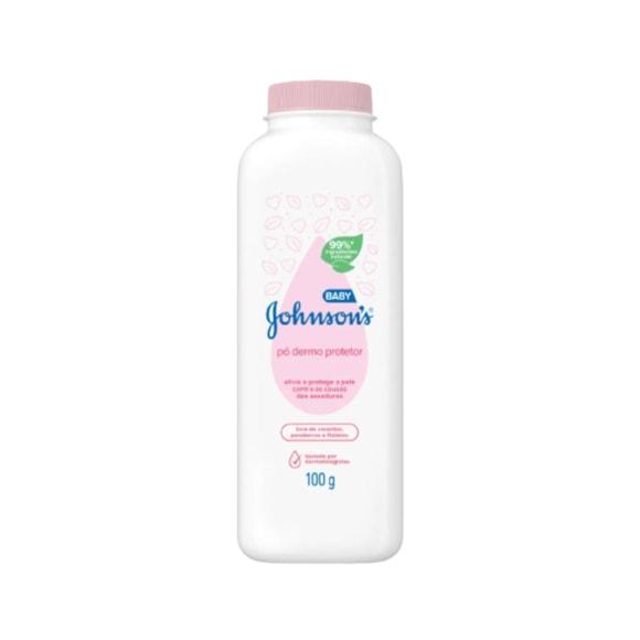 Talco Pó Dermo Protetor Johnson's Baby Original 100g
