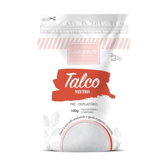 Talco Pré Depilatório Labotrat Neutro 100gr