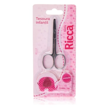Tesoura De Unha Infantil Ricca 685