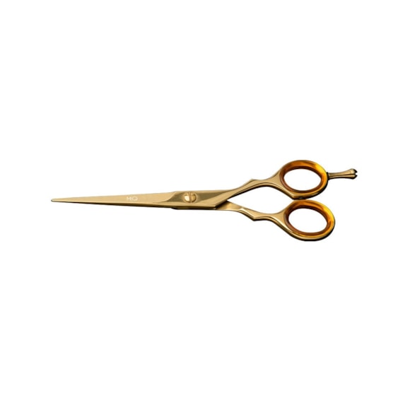Tesoura Para Cabelo MQ Professional Fio 5.5 Laser Gold