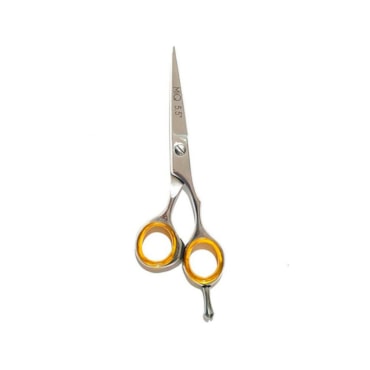 Tesoura Para Cabelo MQ Professional Fio Navalha 5.5 Shine Steel