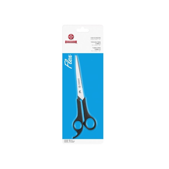 Tesoura Para Cabelo Mundial Flex 163/7