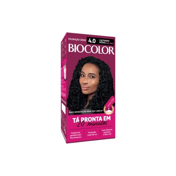 Tinta de Cabelo Biocolor Mini Kit Castanho Malícia 4.0