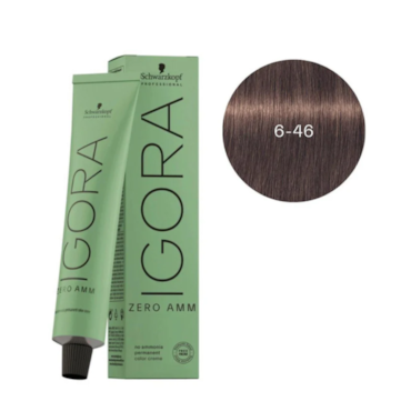 Tinta Igora Zero Amm 6.46 60ml