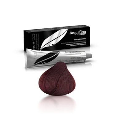 Tintura Acquaflora 3.66 Castanho Escuro Vermelho Intenso