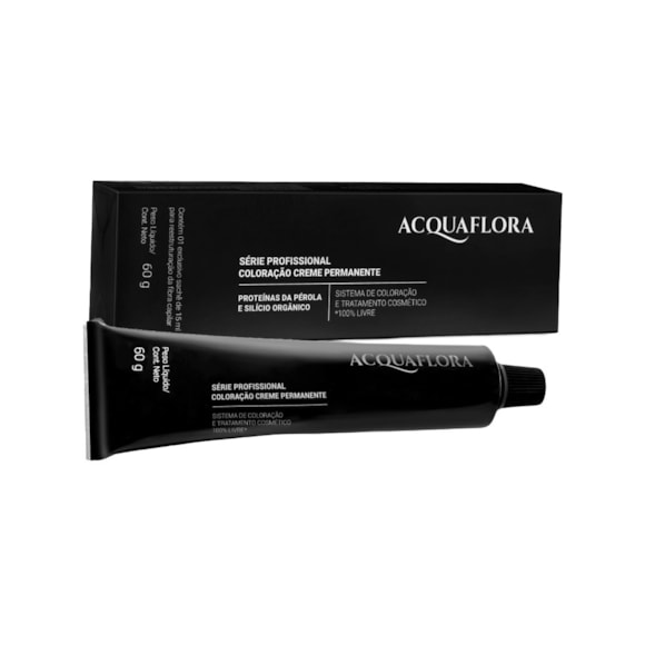 Tintura Acquaflora 44.666 Castanho Natural Vermelho Super Intenso