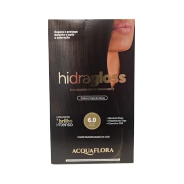 Tintura Acquaflora Hidra Gloss 60 Louro Escuro