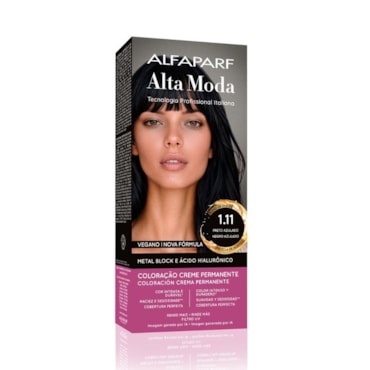 Tintura Alta Moda 1.11 Preto Azulado