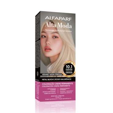 Tintura Alta Moda 10.1 Louro Extra Claro Cinza