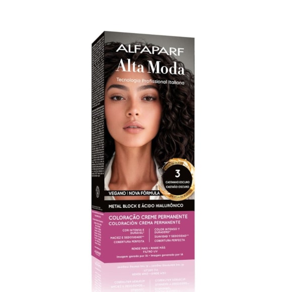 Tintura Alta Moda 3 Castanho Escuro