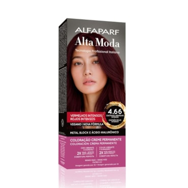 Tintura Alta Moda 4.66 Castanho Vermelho Intenso