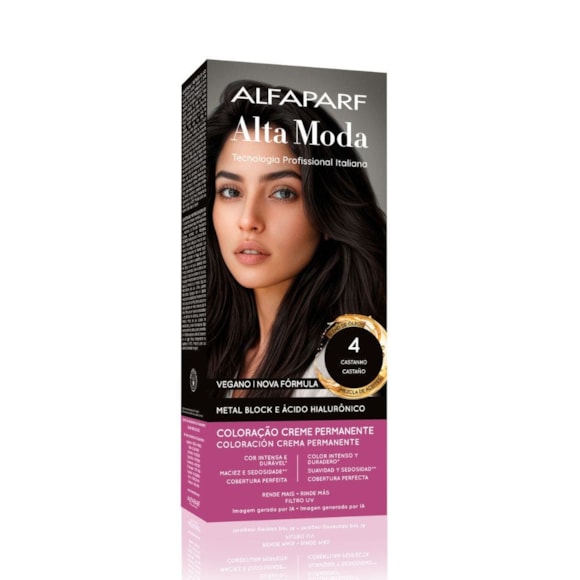 Tintura Alta Moda 4 Castanho