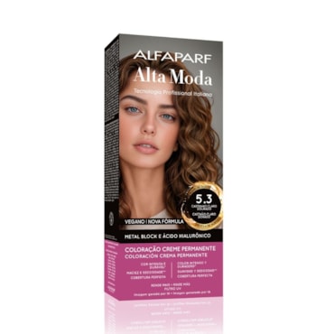 Tintura Alta Moda 5.3 Castanho Claro Dourado