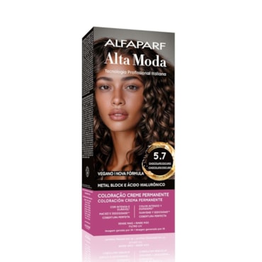 Tintura Alta Moda 5.7 Castanho Luminoso Médio