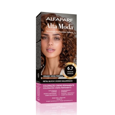 Tintura Alta Moda 6.7 Castanho Luminoso Claro