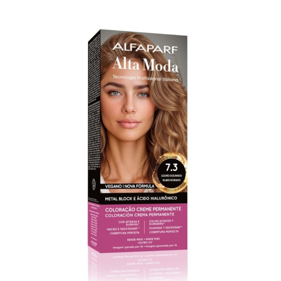 Tintura Alta Moda 7.3 Louro Dourado
