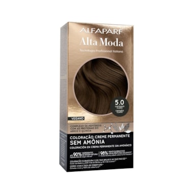 Tintura Alta Moda Color Sem Amônia 5.0 Castanho Claro