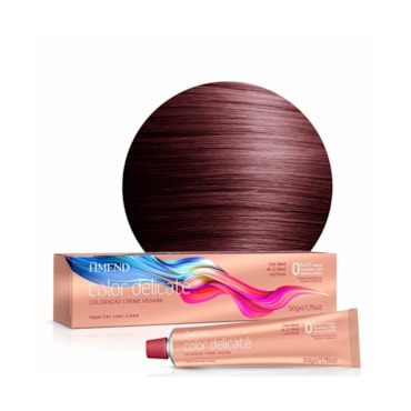 Tintura Amend Delicate 6.66 Louro Escuro Vermelho Intenso 50gr