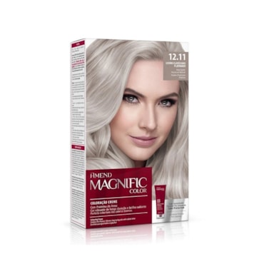 Tintura Amend Magnific Color 12.11 Louro Clarissimo Platinado