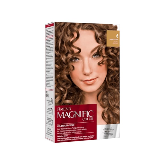 Tintura Amend Magnific Color 6.0 Louro Escuro