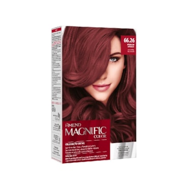Tintura Amend Magnific Color 66.26 Vermelho Marsala